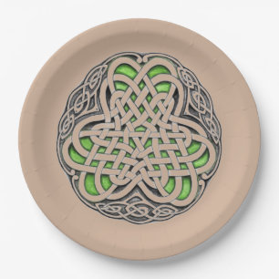 Celtic Knot Pappteller