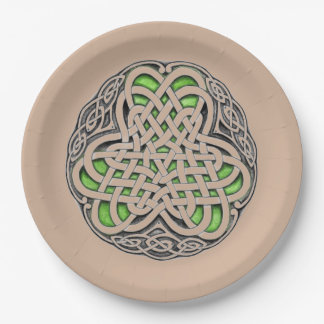 Celtic Knot Pappteller
