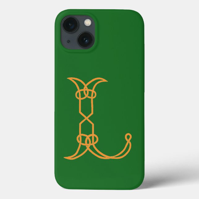 Celtic Knot Personalisiert L Case-Mate iPhone Hülle (Rückseite)