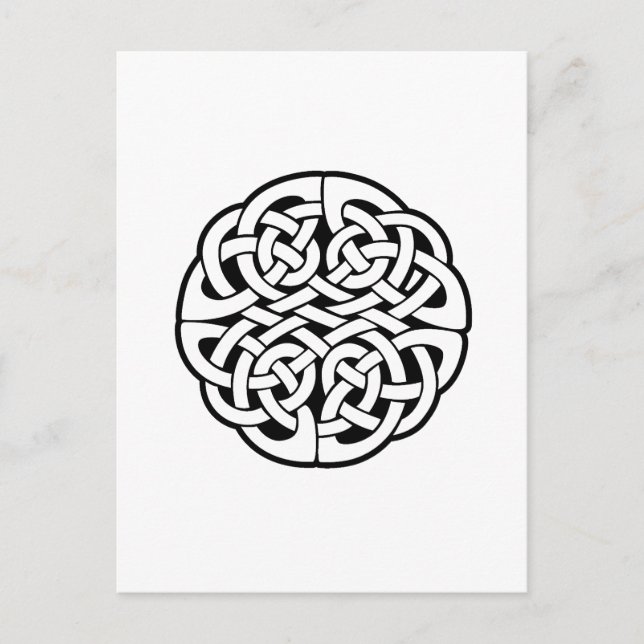 Celtic Knot Postkarte (Vorderseite)