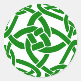 Celtic Knot Runder Aufkleber