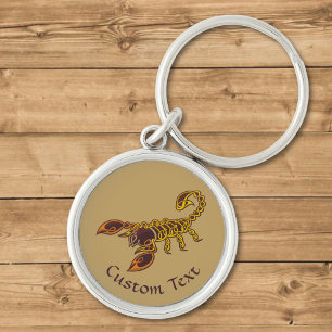 Celtic Knot Scorpion Schlüsselanhänger