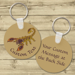 Celtic Knot Scorpion Schlüsselanhänger