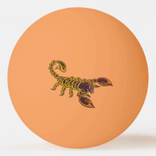 Celtic Knot Scorpion Tischtennisball