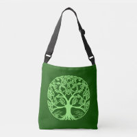 Celtic Knot Tree of Life Emerald Green