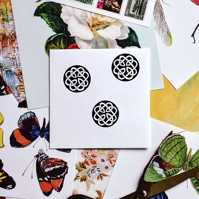 Celtic Knot Work Circle Gummistempel (Von Creator hochgeladen)