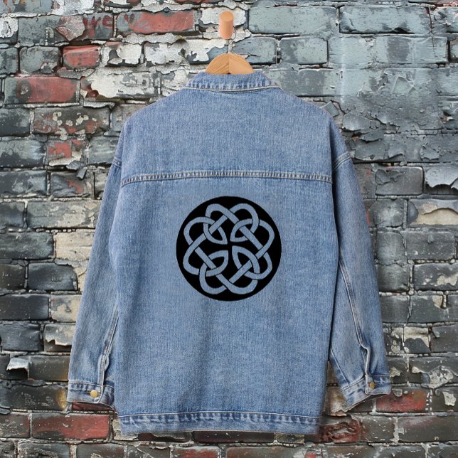 Celtic Knot Work Circle Jeansjacke (Von Creator hochgeladen)