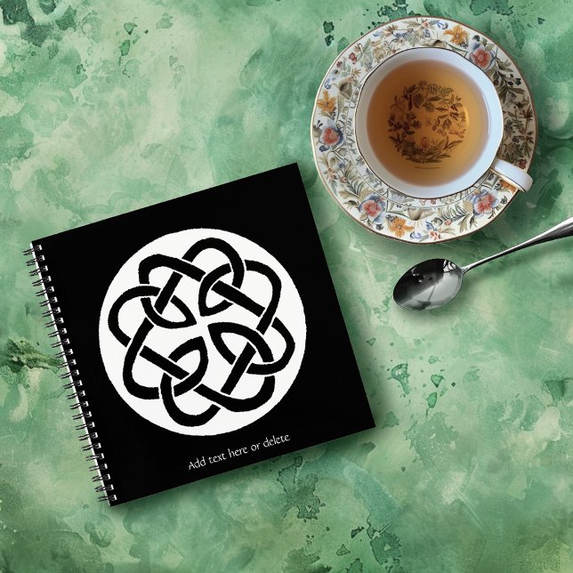 Celtic Knot Work Circle Notizbuch (Von Creator hochgeladen)