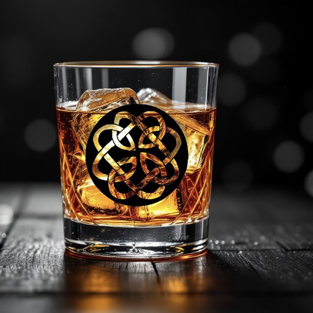 Celtic Knot Work Circle Whiskyglas (Von Creator hochgeladen)