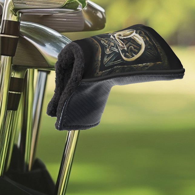 Celtic Knot Work Cream Dragon Golf Headcover (Von Creator hochgeladen)