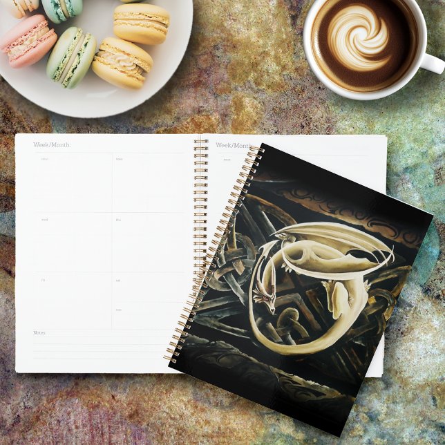 Celtic Knot Work Cream Dragon Planer (Von Creator hochgeladen)