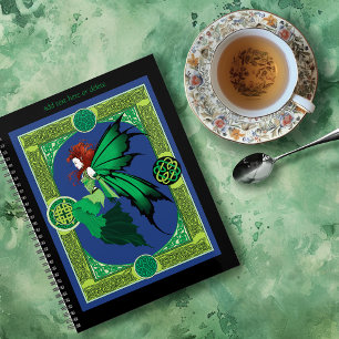 Celtic Knot Work Green Fairy Planer