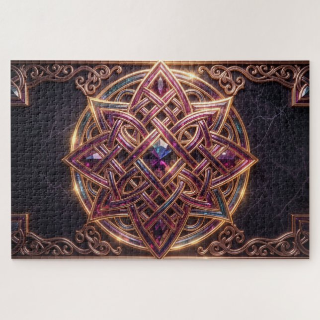 Celtic-Knoten-Puzzle Puzzle (Horizontal)