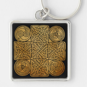 Celtic Knotwork Cross Schlüsselanhänger