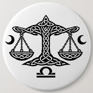 Celtic Libra Waage von BurnsInHell Button