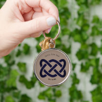 Celtic Liebe Knot Symbol Einfach Personalisiert