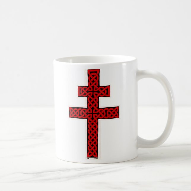 Celtic-Lothringen-Kreuz-Tasse Tasse (Rechts)