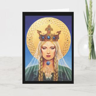 Celtic Madonna von Elizabeth Kyle. Karte