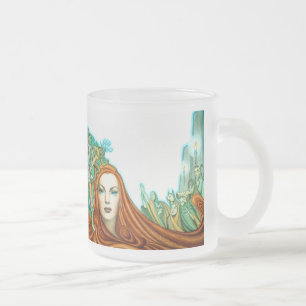 Celtic Magic Mattiert Glass Tasse