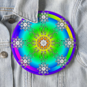 Celtic Mandala Button