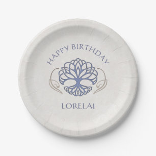 Celtic Medieval Fantasy Birthday Pappteller