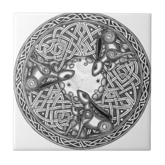 Celtic, Mond-aufpassender Hase Fliese