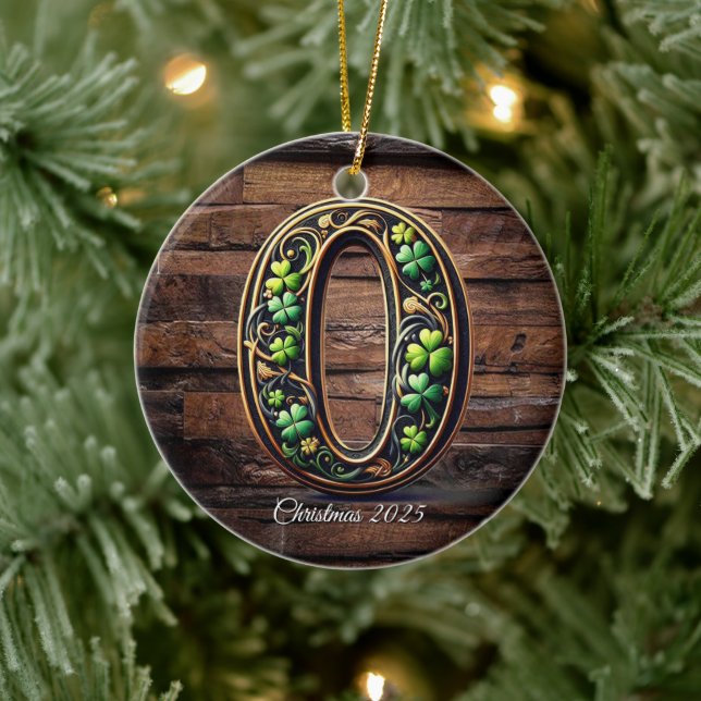 Celtic monogram letter ornament (Baum)