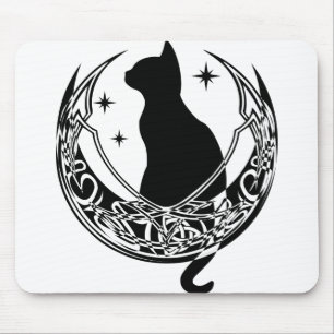 Celtic Moon   Nachtkatzen Mousepad