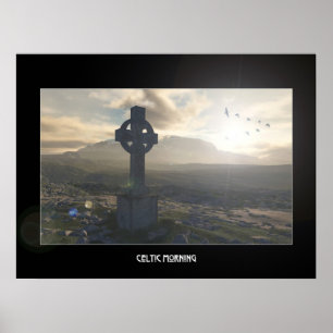 Celtic Morning Poster