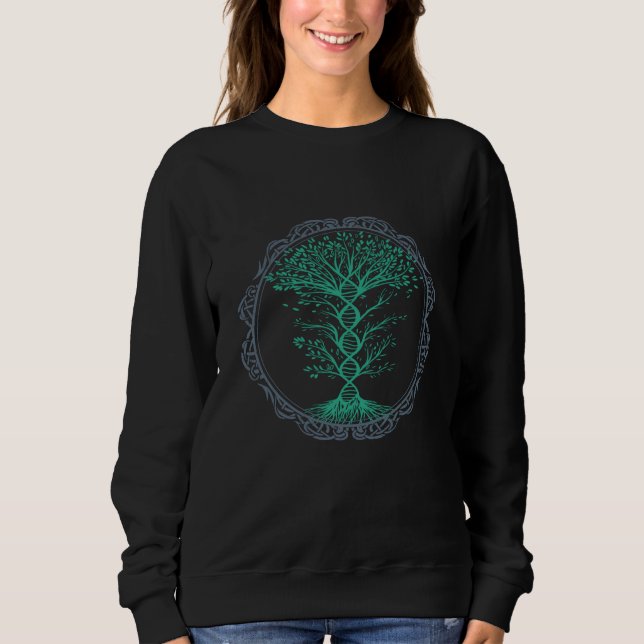 Celtic Myth Yggdrasil Tree Of Life Norse Mythology Sweatshirt (Vorderseite)