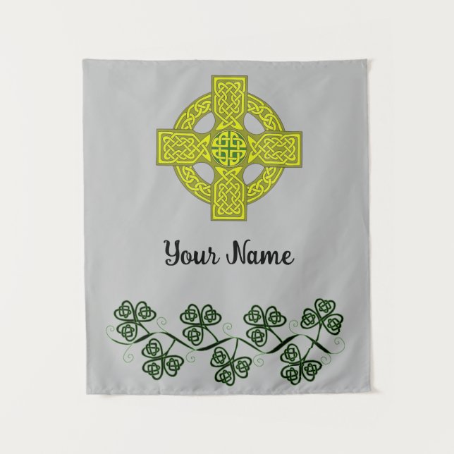 Celtic Name Tapestry Wandteppich (Vorderseite)