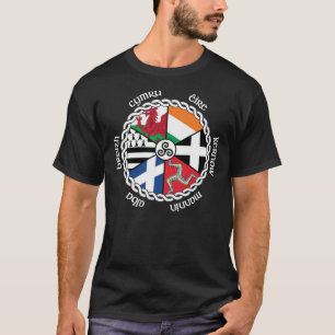 Celtic Nations Flags Wesentlichen T-Shirt