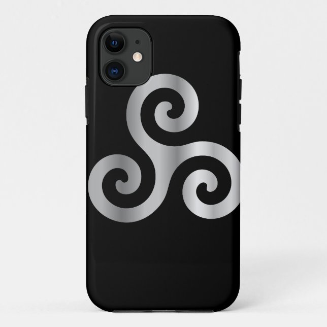 Celtic Neopaganism Dreiergruppen-Spirale Case-Mate iPhone Hülle (Rückseite)