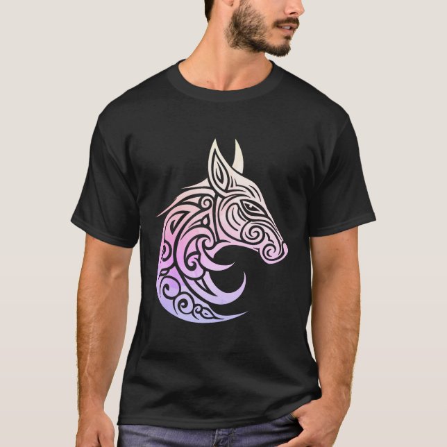 Celtic Nordic Winter Fox T-Shirt (Vorderseite)