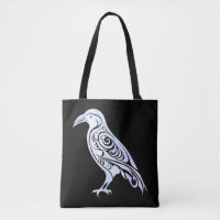Celtic Nordic Winter Raven Crow