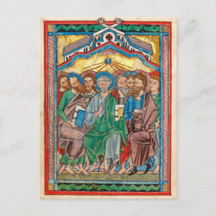Celtic Pentecost Icon Postkarte