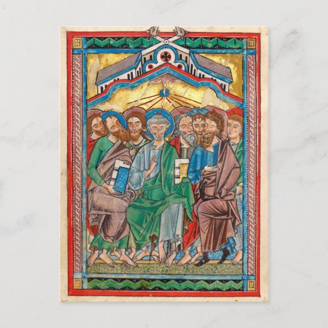 Celtic Pentecost Icon Postkarte (Vorderseite)
