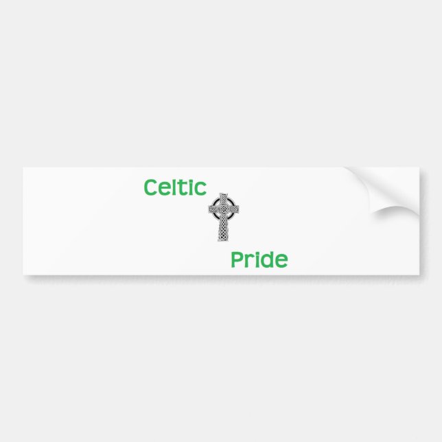 Celtic Pride Autoaufkleber (Vorne)