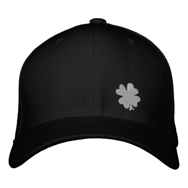 Celtic Quest "Clover" FlexFit Hat Bestickte Kappe (Vorderseite)