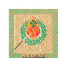 Celtic Sacred Heart 8x8 Metro Wand an Wand