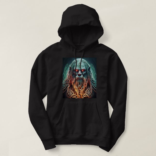 Celtic Sasquatch Hoodie (Design vorne)