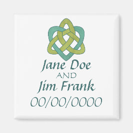 Celtic Save the Date Wedding Magnet