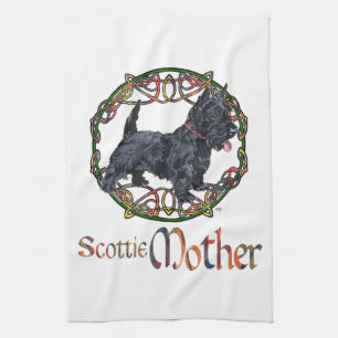 Celtic Schottischer Terrier Mutter Küchentuch