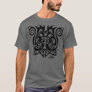 Celtic Seepferd Celtic Knüpfarbeit T-Shirt