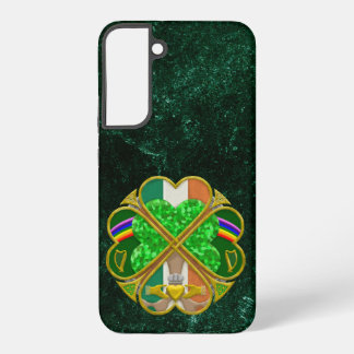 Celtic Shamrock Heritage Symbol Irish Inspired Samsung Galaxy Hülle