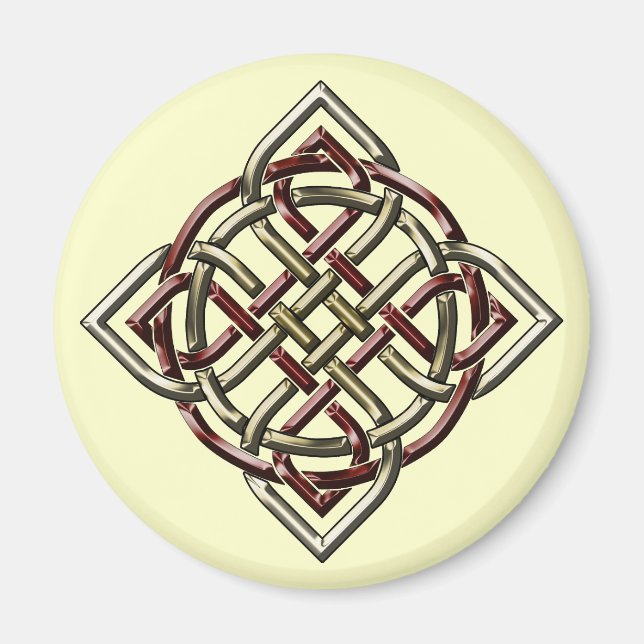 Celtic Shield Knot Magnet (Vorne)