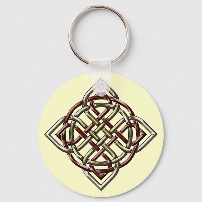 Celtic Shield Knot Schlüsselanhänger (Vorderseite)