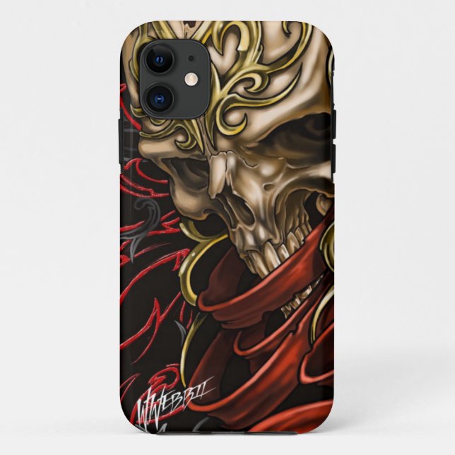 Celtic Skull iPhone 5 Fall Case-Mate iPhone Hülle (Rückseite)