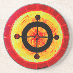 Celtic-Solarsymbol Getränkeuntersetzer
