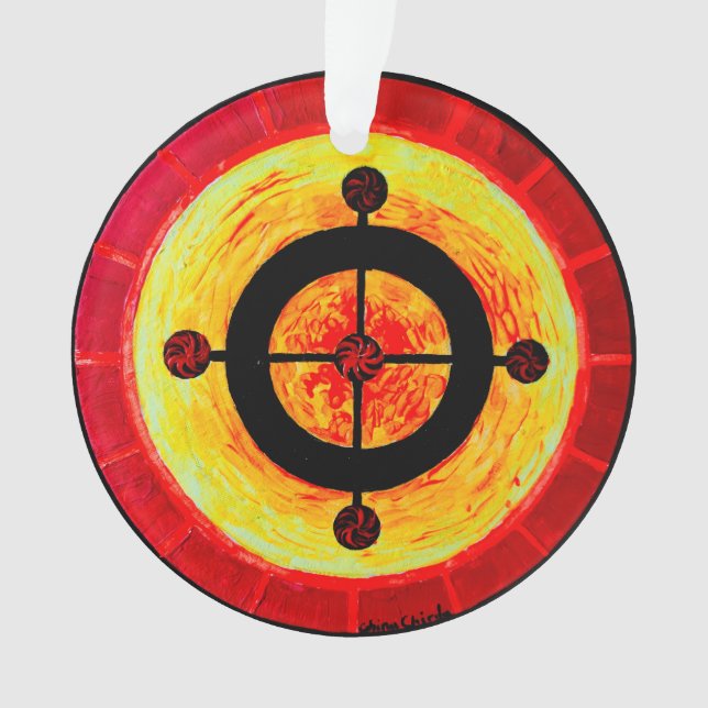 Celtic-Solarsymbol Ornament (Vorderseite)